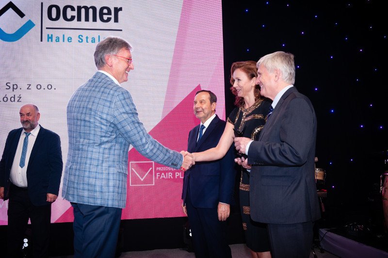W tym roku już po raz 15 firma Ocmer, generalny wykonawca hal stalowych, została uhonorowana w konkursie ''Przedsiębiorstwo Fair Play''
