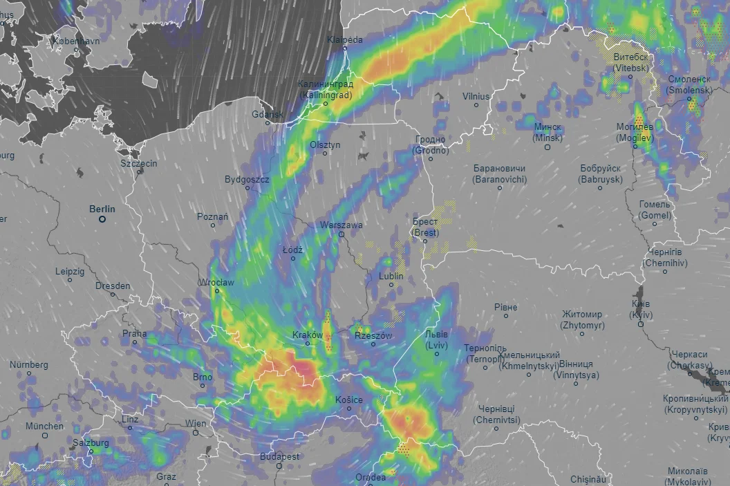 Polskę czeka załamanie pogody po słonecznym weekendzie.