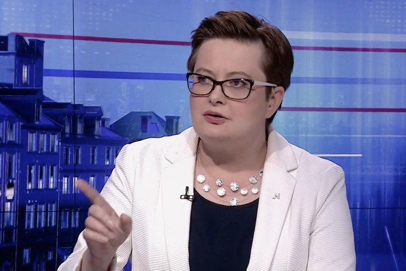 Katarzyna Lubnauer w "Gościu Wiadomości" nie była łatwą rozmówczynią dla Danuty Holeckiej.