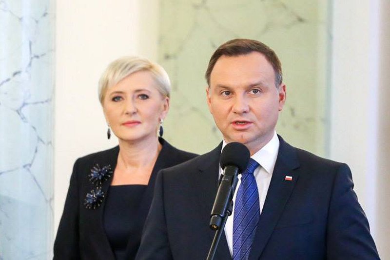 Andrzej i Agata Dudowie wsparli WOŚP.