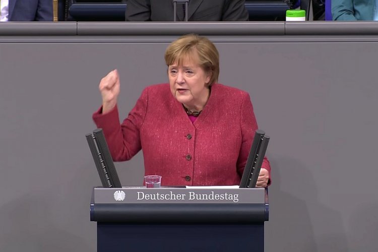 Merkel przewiduje lockdown w Niemczech do kwietnia