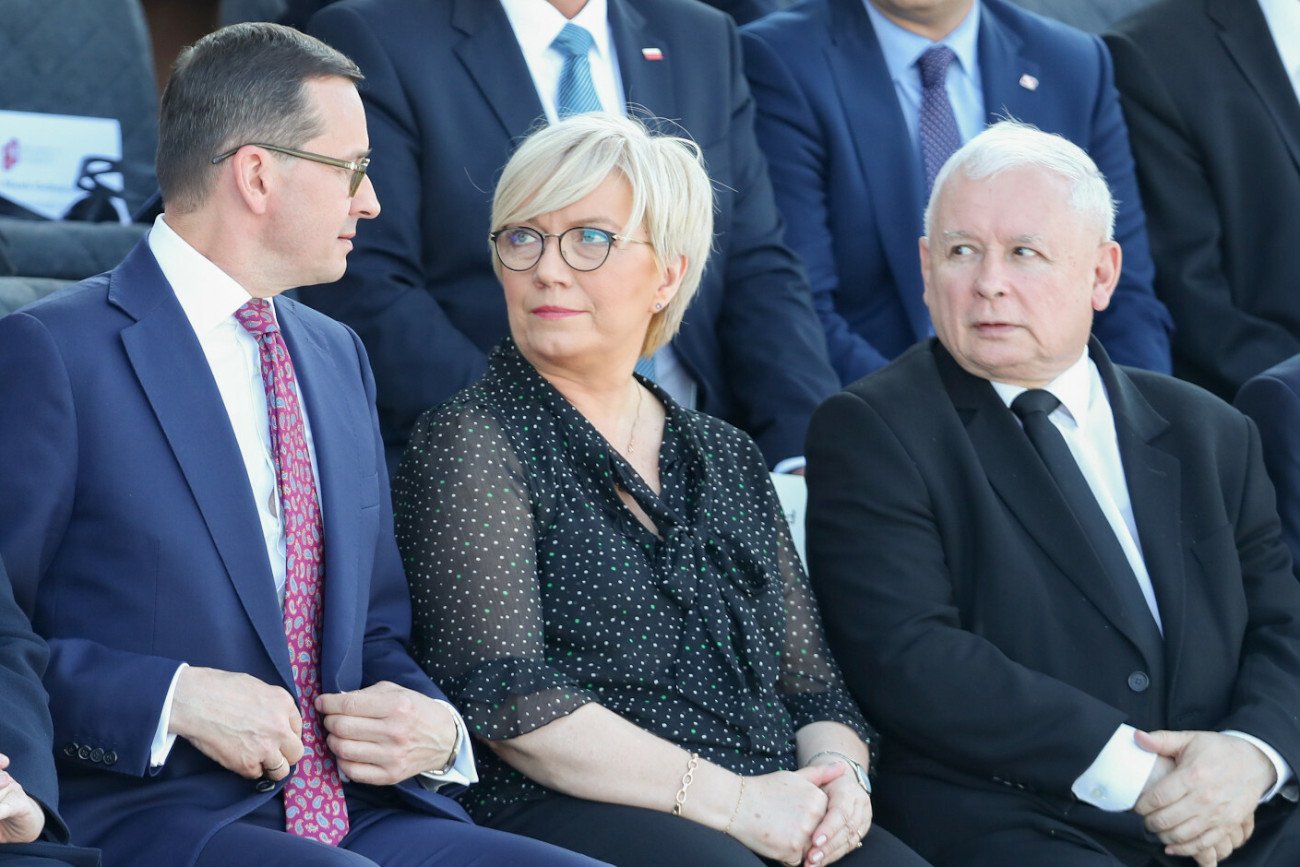 Mateusz Morawiecki, Julia Przyłębska, Jarosław Kaczyński