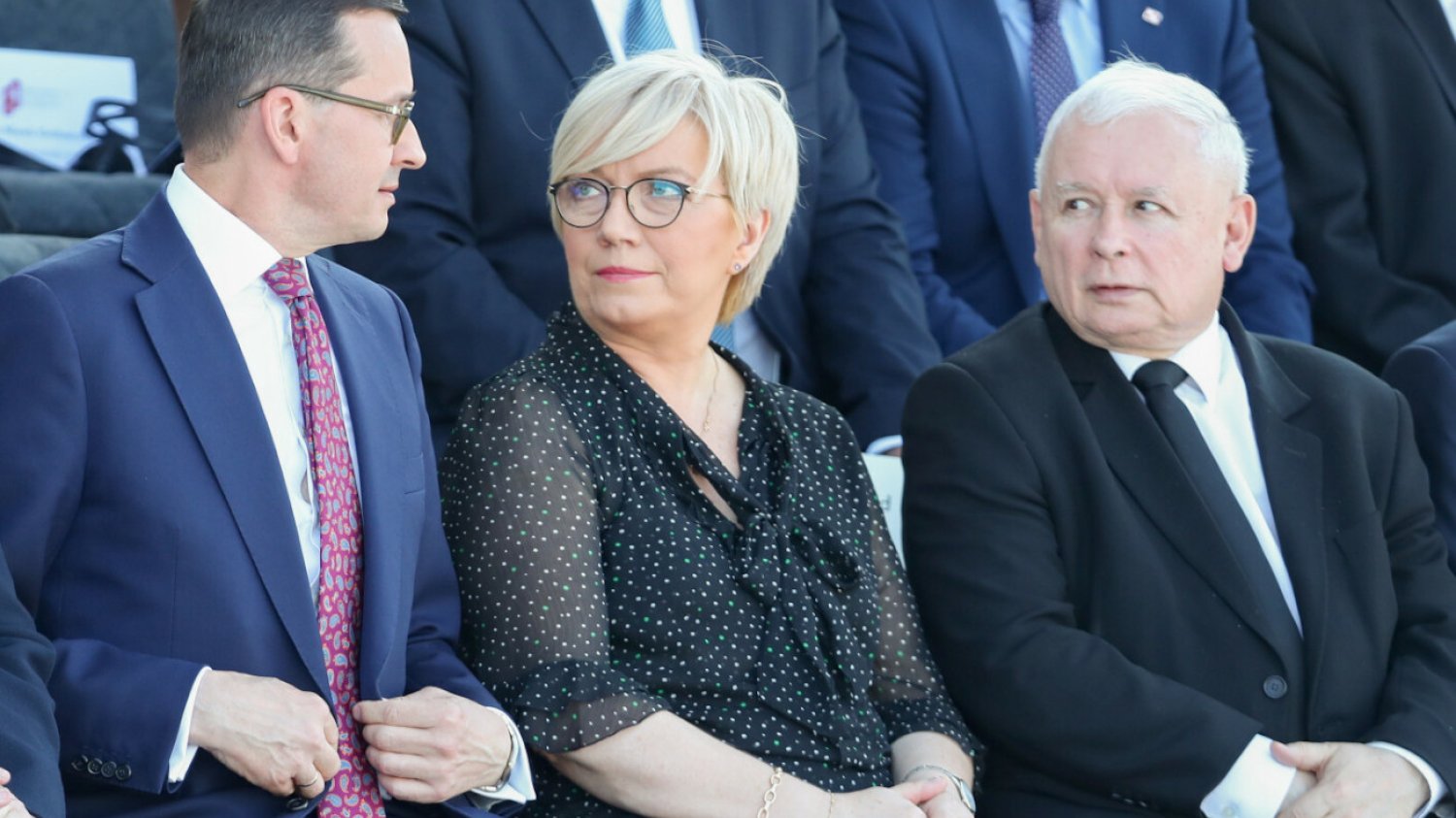 Mateusz Morawiecki, Julia Przyłębska, Jarosław Kaczyński
