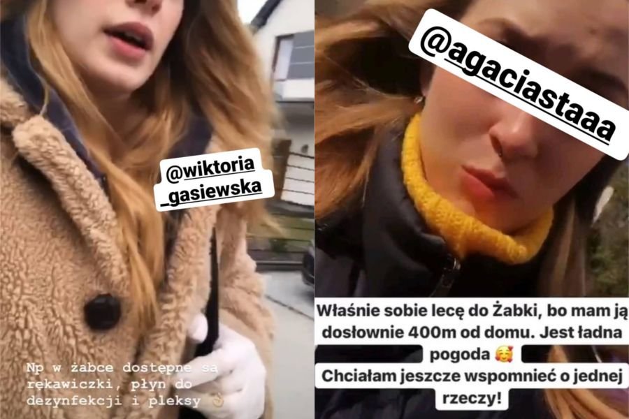 Influencerki zachęcały do wychodzenia do Żabki, za każdym razem jak czegoś nam zabraknie w domu