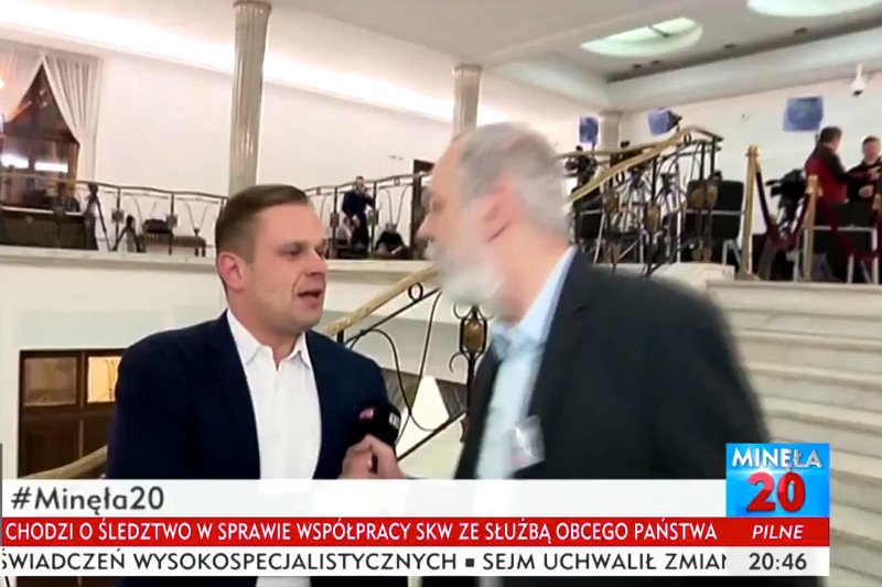 Rafał Grupiński z PO nie wytrzymał w rozmowie z Łukaszem Sitkiem z TVP Info