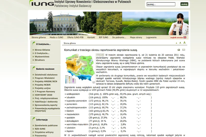 Jeden z raportów z 2011 roku