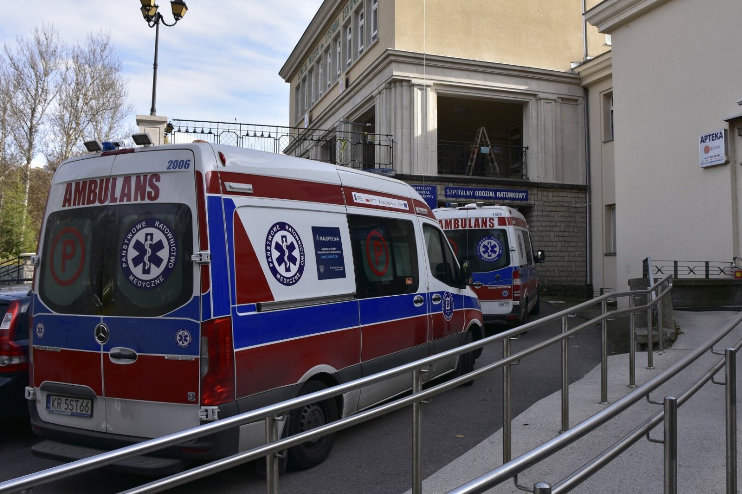 Zmarł Ukrainiec, który podpalił się przed konsulatem w Krakowie.