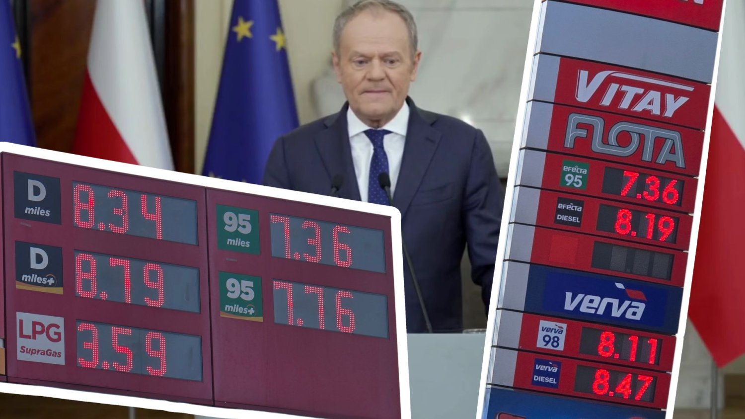 premier Donald Tusk, ceny paliw premier Donald Tusk, ceny paliw
