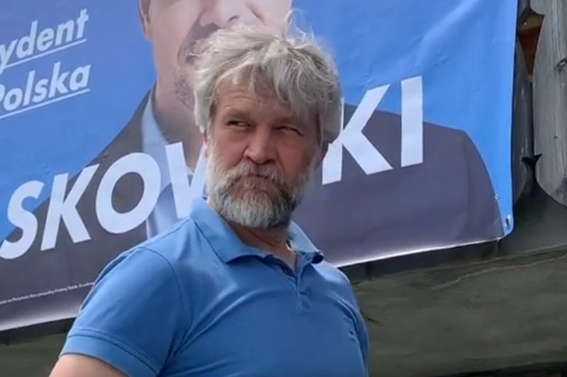 Michał Żebrowski przyjaźni się z Rafałem Trzaskowskim.