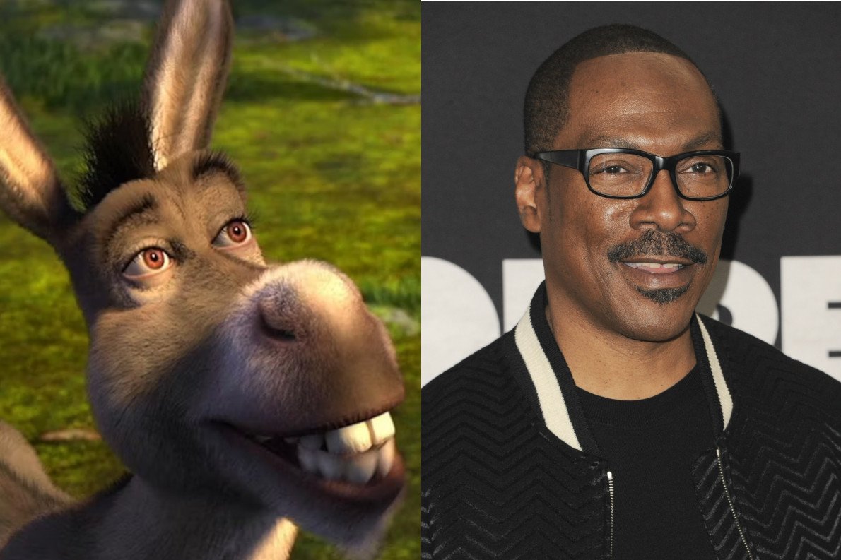 Osioł ze "Shreka" i Eddie Murphy