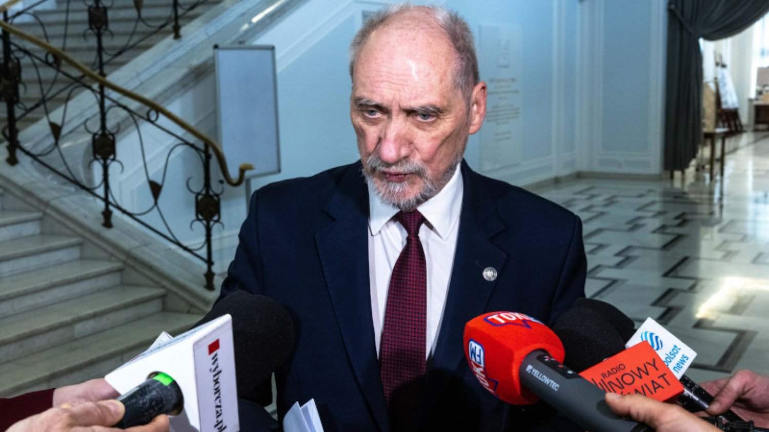 Antoni Macierewicz zbeształ dziennikarkę "Gazety Wyborczej"