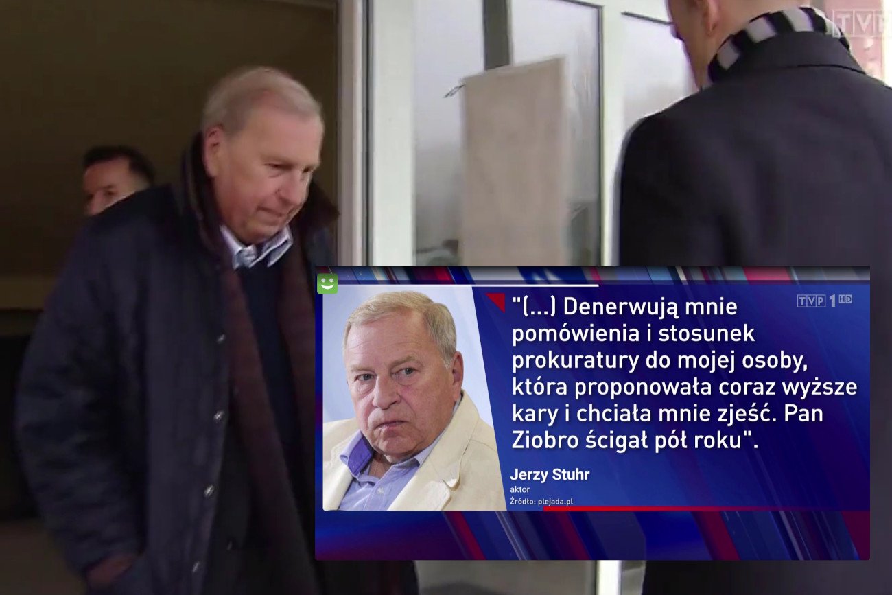 Jerzemu Stuhrowi oberwało się w "Wiadomościach".