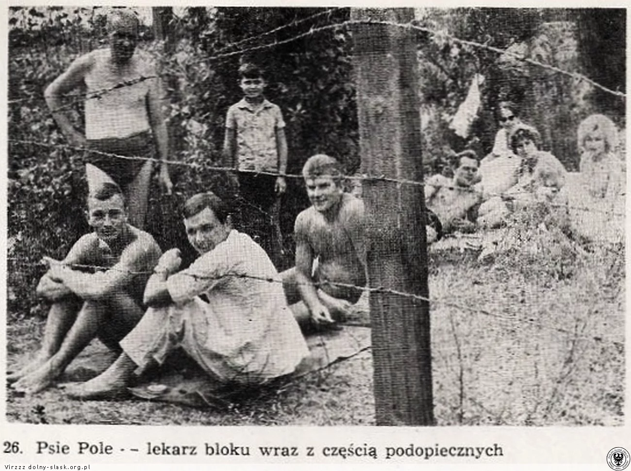 Epidemia ospy prawdziwej we Wrocławiu. Izolatorium Psie Pole.