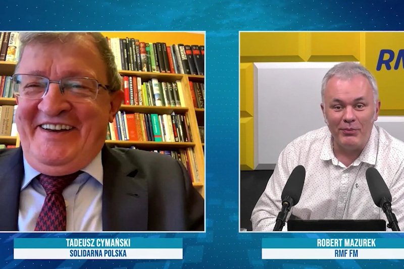 Tadeusz Cymański zaliczył dwie wpadki w RMF FM.