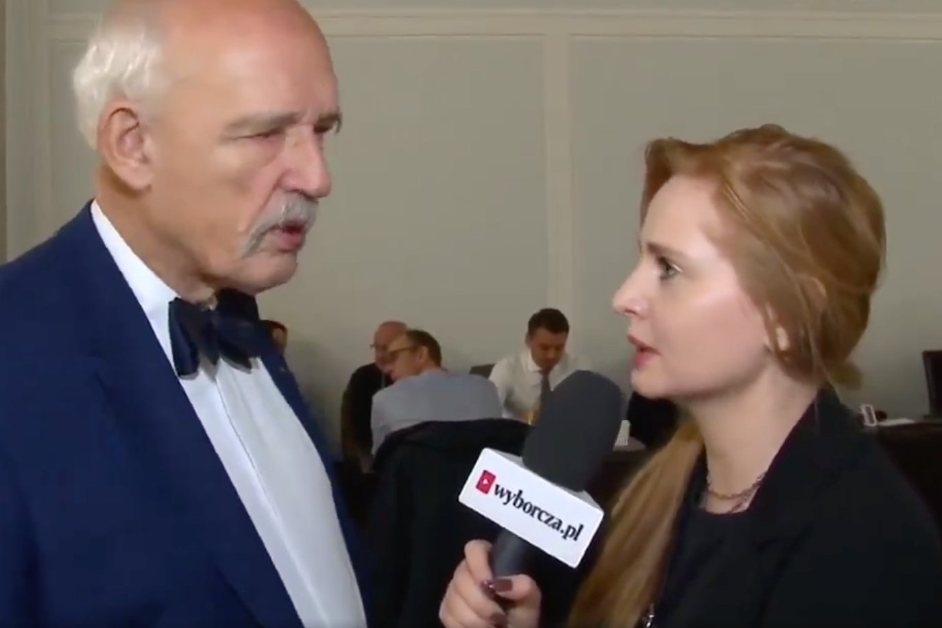 Korwin-Mikke odpowiedział reporterce zdecydowanie w swoim stylu.