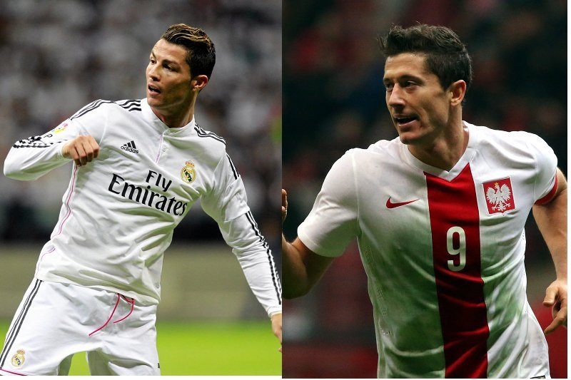 Ronaldo kontra Lewandowski, czyja fryzura lepsza? Wkrótce starcie najbardziej uczesanych piłkarskich gwiazd.