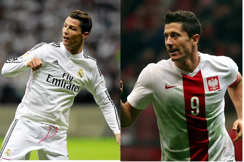 Ronaldo kontra Lewandowski, czyja fryzura lepsza? Wkrótce starcie najbardziej uczesanych piłkarskich gwiazd.