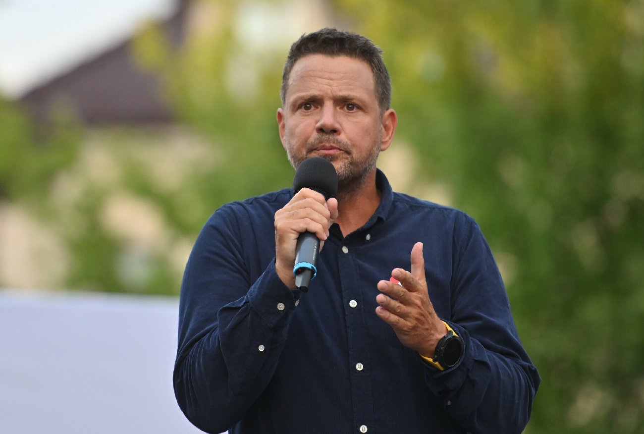 Rafał Trzaskowski w Olsztynie. Wiceszef PO o fałszowaniu wyborów przez PiS.