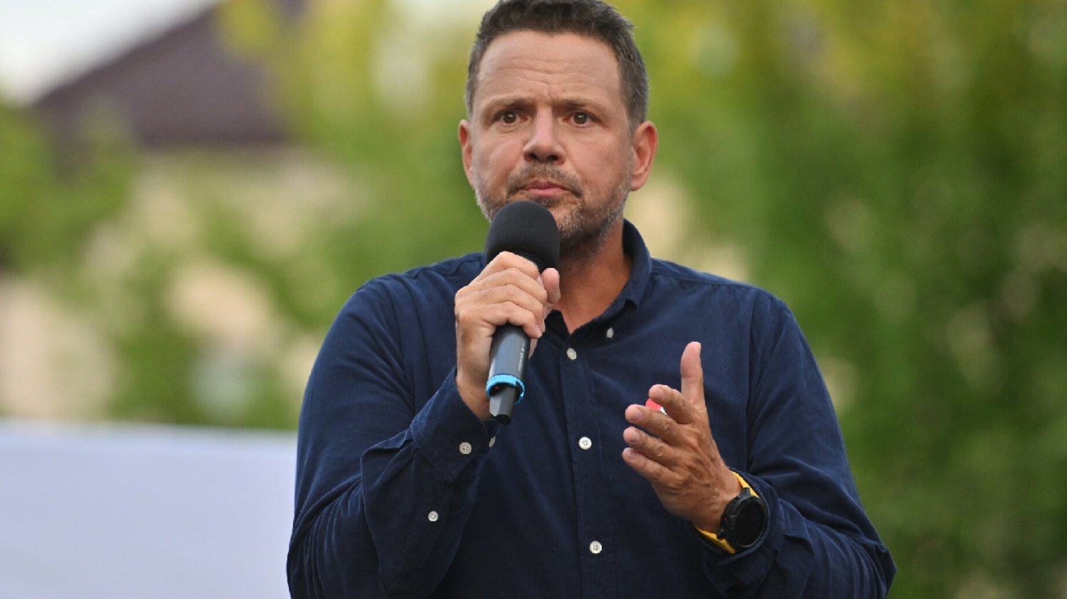 Rafał Trzaskowski w Olsztynie. Wiceszef PO o fałszowaniu wyborów przez PiS.