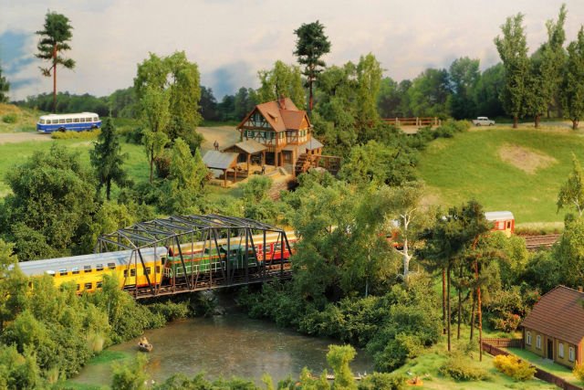 Największa w Polsce makieta kolejki