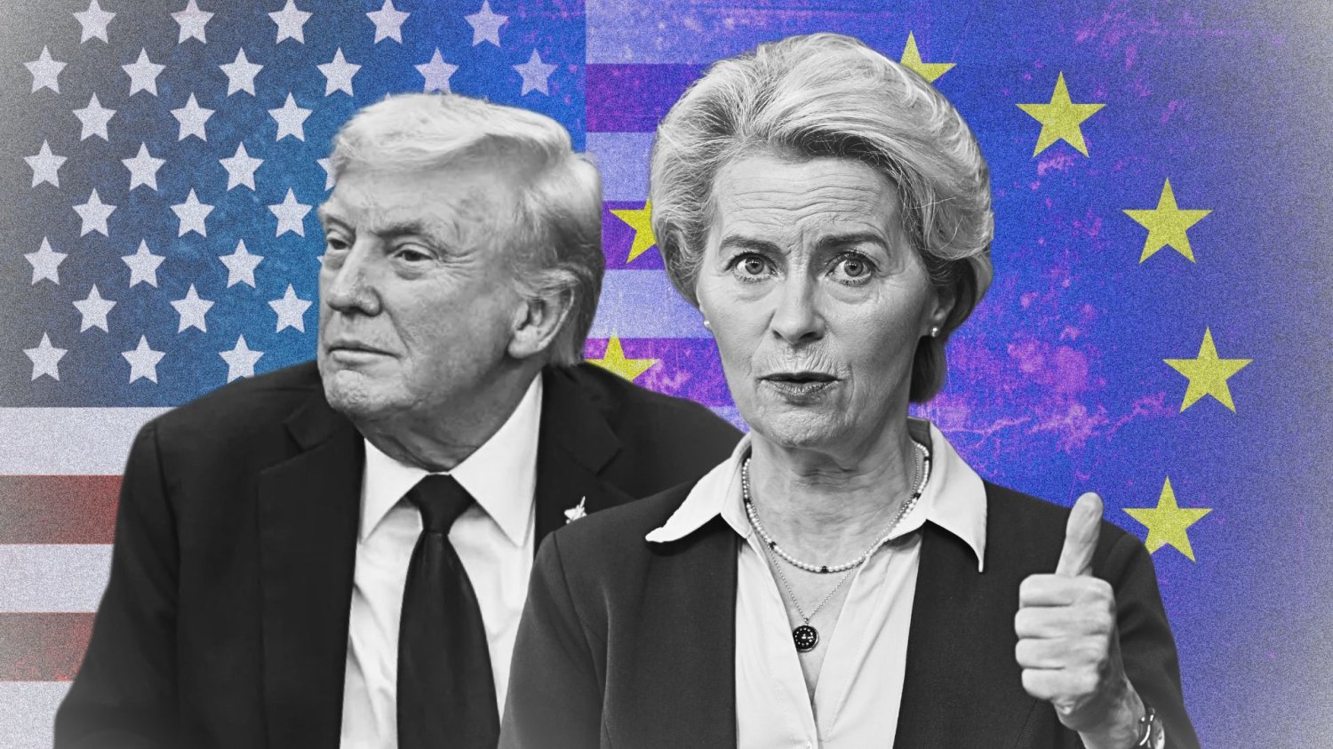 Von der Leyen mówi "stop" planowi dla Ukrainy. Tymczasem Trump znów szaleje.
