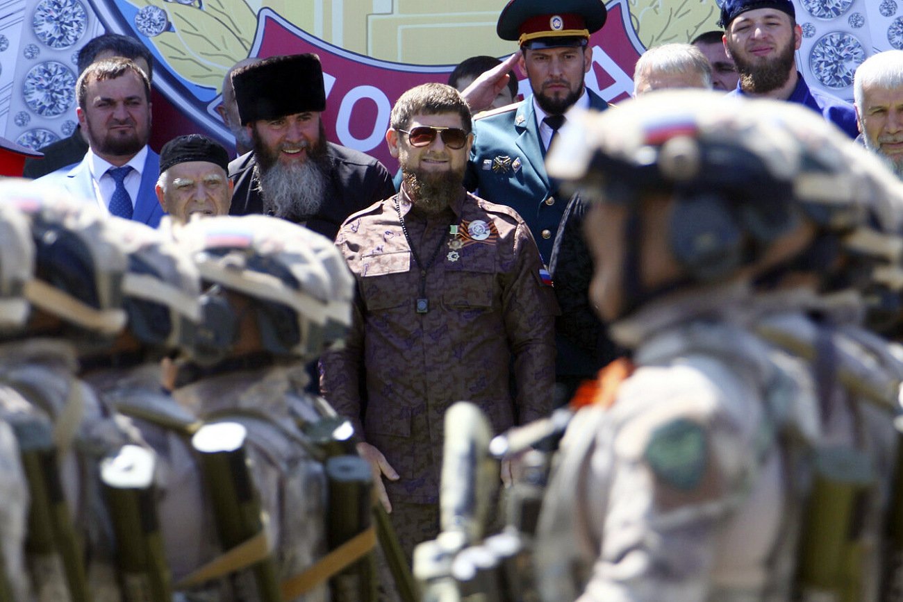 Ramzan Kadyrow z Czeczenii.