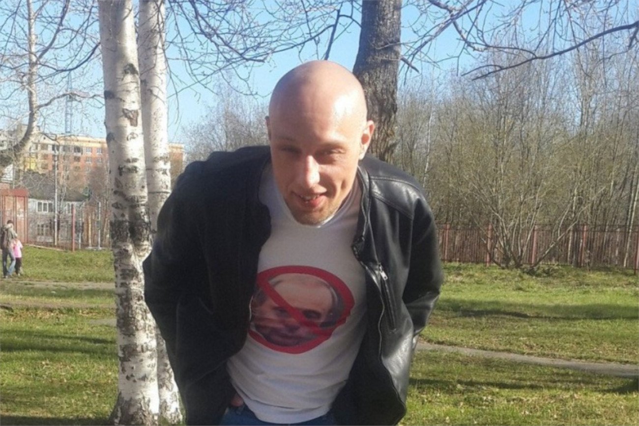 Jewgienij Kazakow, aktywista z Archangielska