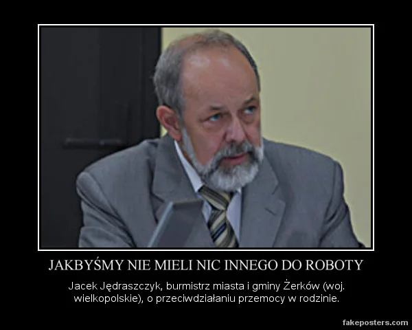 Jacek Jędraszczyk, burmistrz miasta i gminy Żerków.
