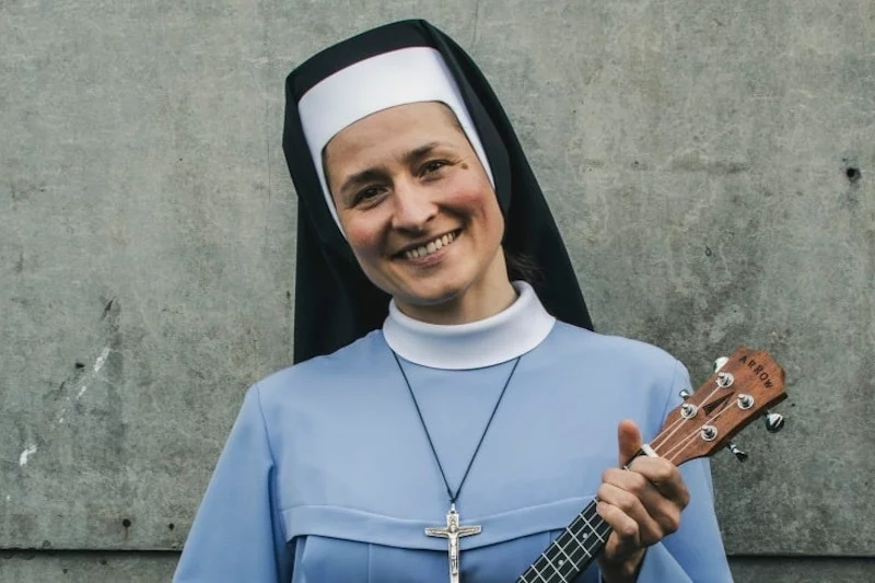 Siostra Janina przechodzi ze stanu zakonnego w świecki.