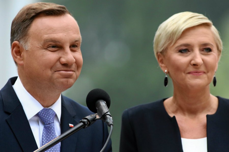 Andrzej i Agata Dudowie znają się już od prawie 30 lat.