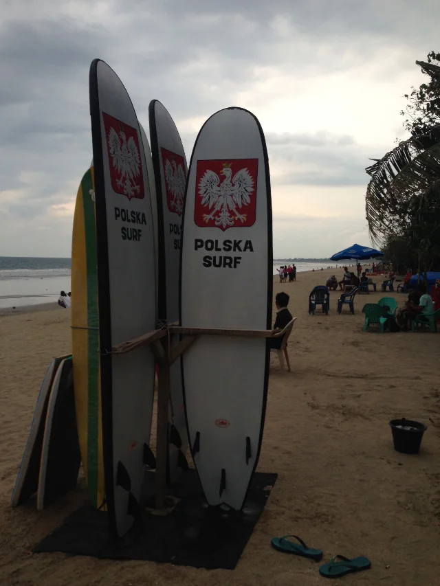 Na Bali są też liczne polskie akcenty.
