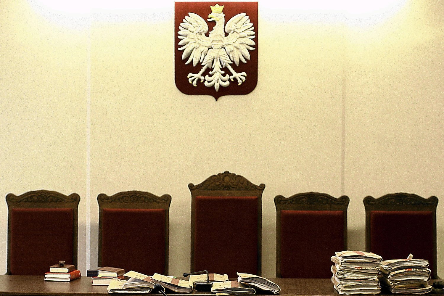 Zdjęcie poglądowe. Sala rozpraw.