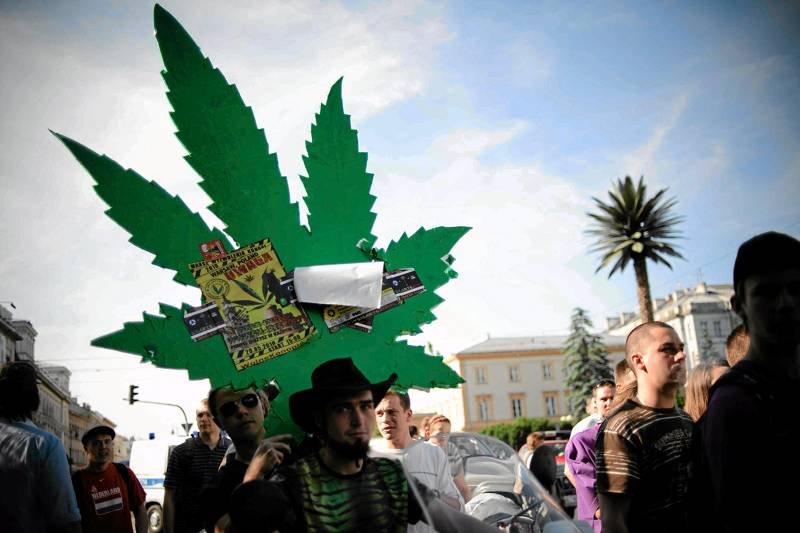 Marsz na rzecz legalizacji marihuany