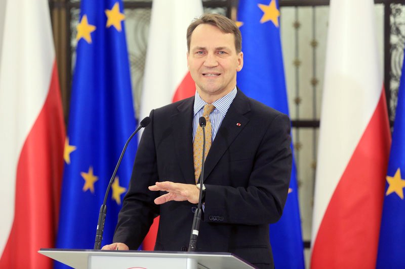 Marszałek Sejmu Radosław Sikorski.