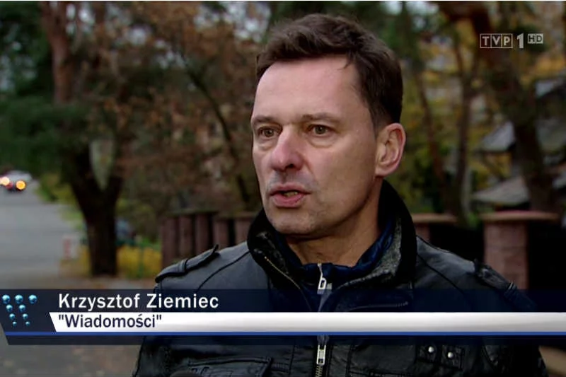 "Wiadomości" TVP 1 na tropie ustawionej debaty, którą poprowadził ich Krzysztof Ziemiec.