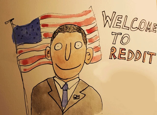 Obrazek namalowany przez użytkownika Reddit dla prezydenta Obamy pojawił się w CNN.