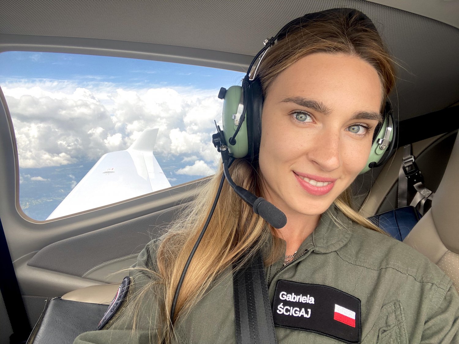 Gabriela Ścigaj - zawodowy pilot samolotów liniowych