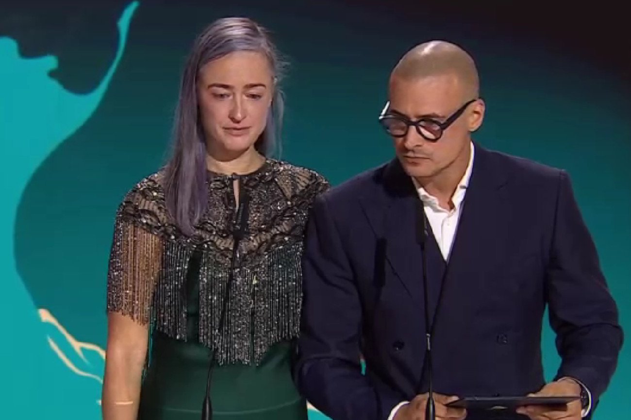 Damięccy odebrali nagrodę za zmarłego tatę.