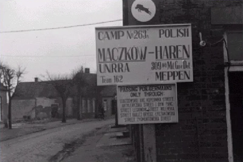 Maczków - polska enklawa w okupowanych Niemczech.