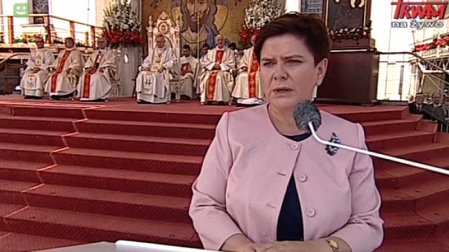 Beata Szydło na Pielgrzymce Rodziny Radia Maryja zapewniała, że Polska "jest oazą wolności w świecie".