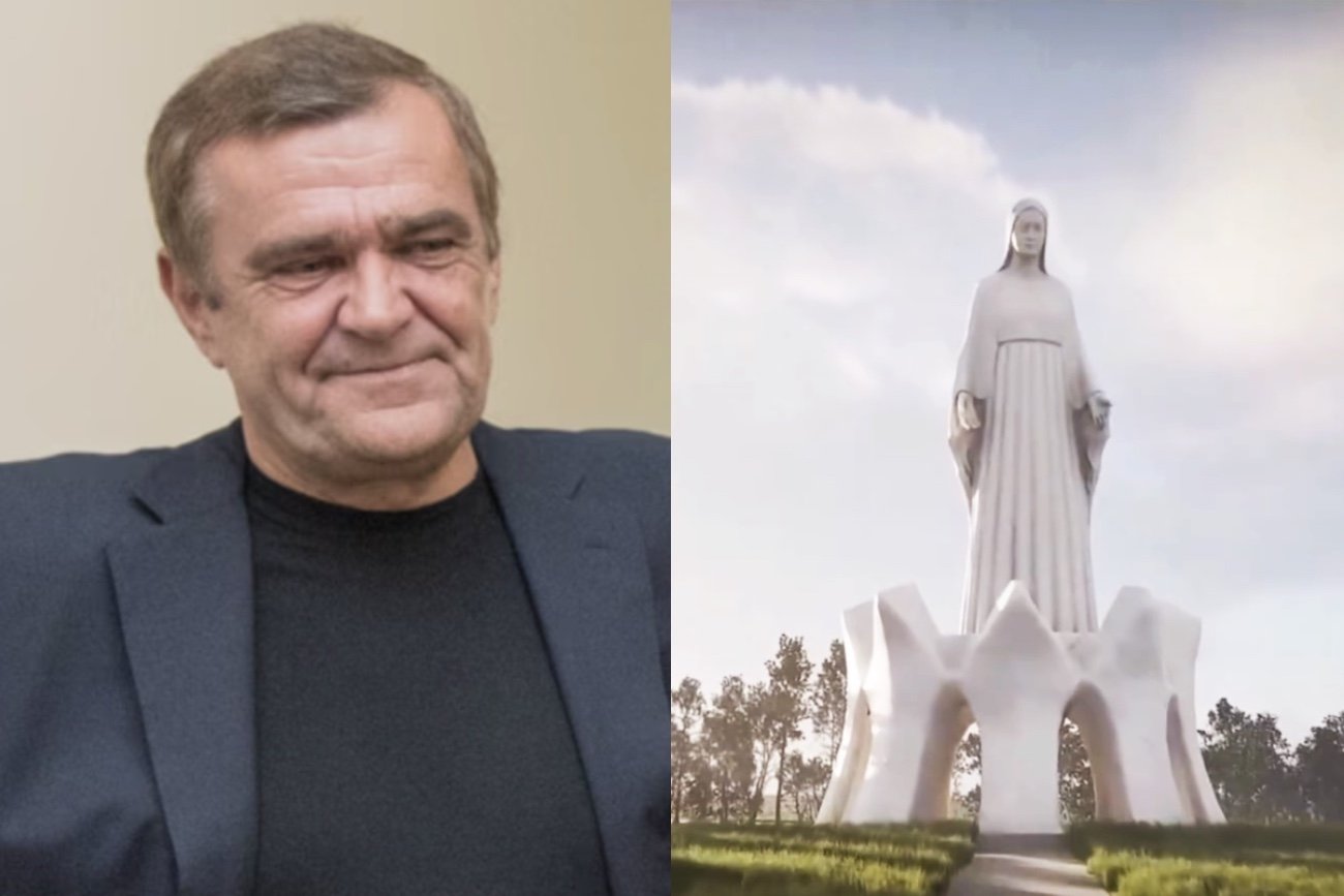 Grażyna i Roman Karkosikowie. To oni sfinansują ogromny pomnik Matki Boskiej.