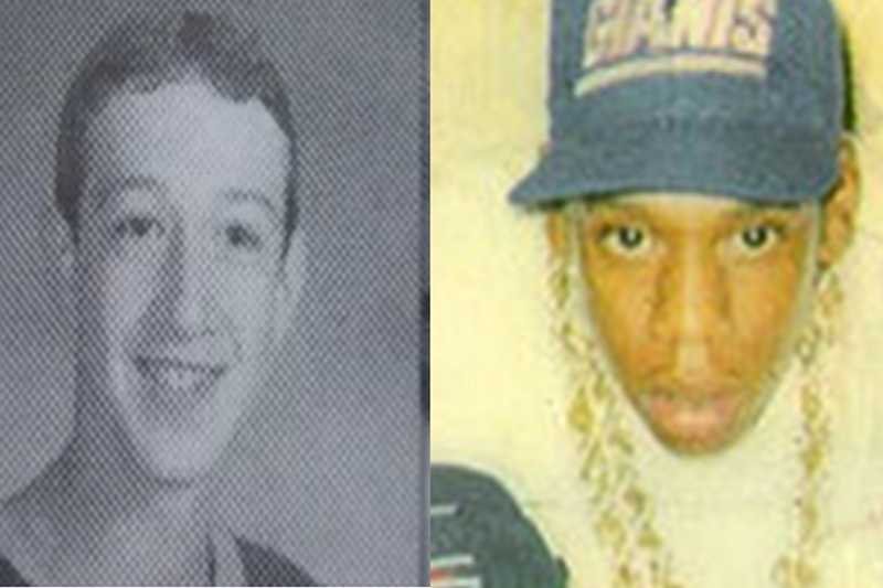 Twórca Facebooka Mark Zuckerberg i raper Jay-Z, który jest jedną z najbardziej wpływowych osób w branży muzycznej.