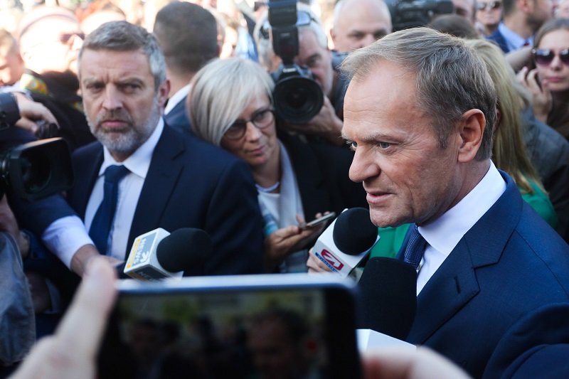 Tusk zaapelował w Krakowie o pojednanie. PiS zrozumiał jego słowa na swój sposób.
