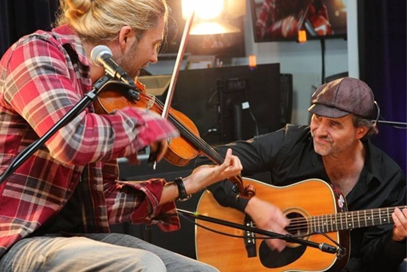 David Garrett podczas koncertu