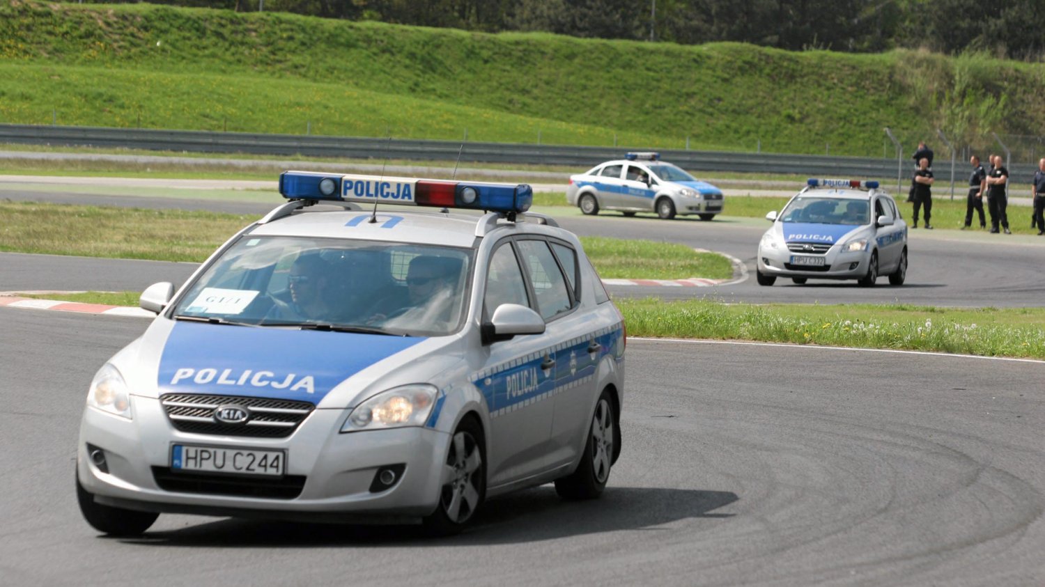 Pościg policji.