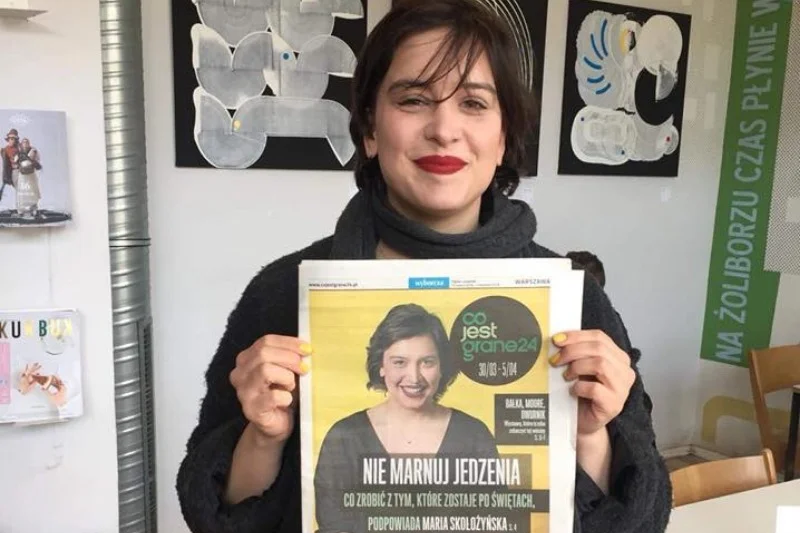 Maria Skołożyńska, pomysłodawczyni akcij "Podziel się posiłkiem z bezdomnym"