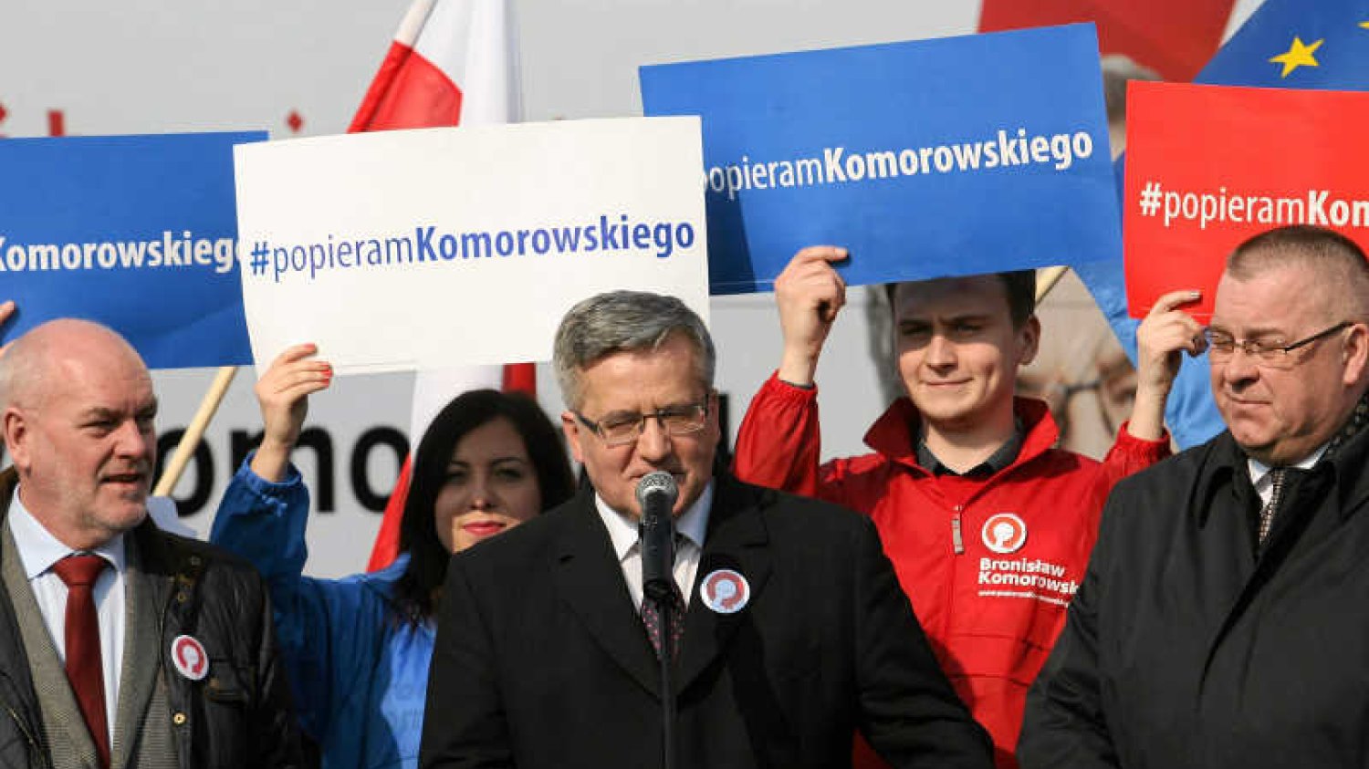Bronisław Komorowski będzie prowadził kampanię wyborczą w Brukseli.