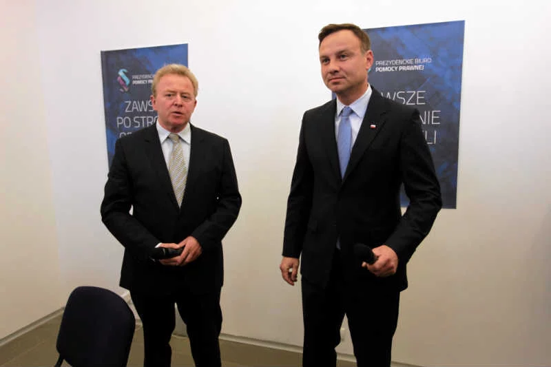 Biuro pomocy prawnej Andrzeja Dudy cieszy się coraz mniejszym zainteresowaniem.