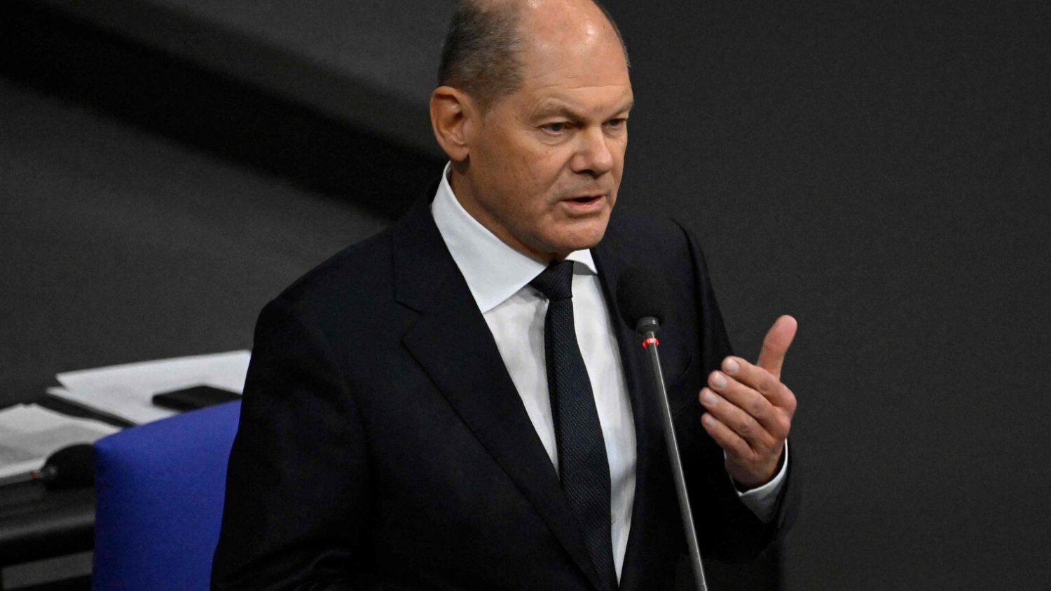 Kanclerz Olaf Scholz.