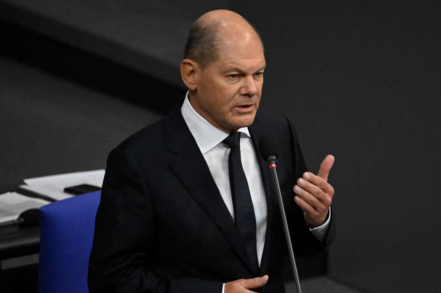 Kanclerz Olaf Scholz.